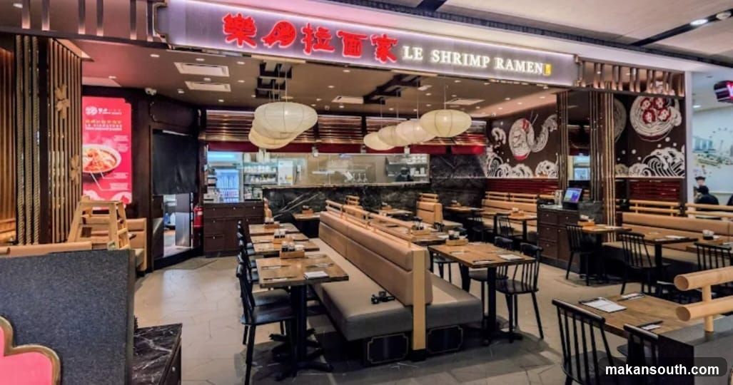 Le Shrimp Ramen Interior