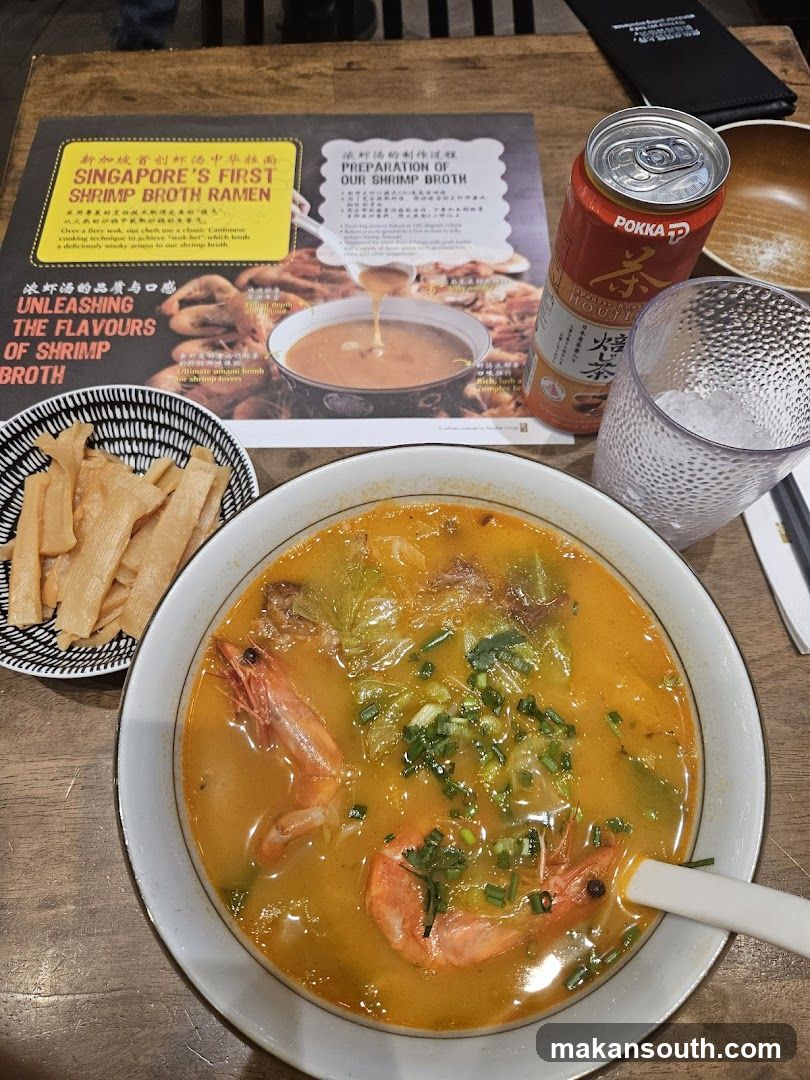 Shrimp Broth Ramen Meal