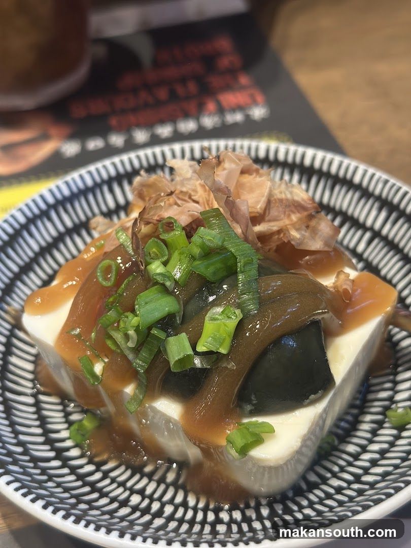 Dish with Tofu and Green Onions