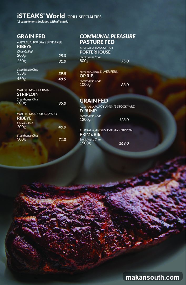 iSTEAKS' World GRILL SPECIALTIES