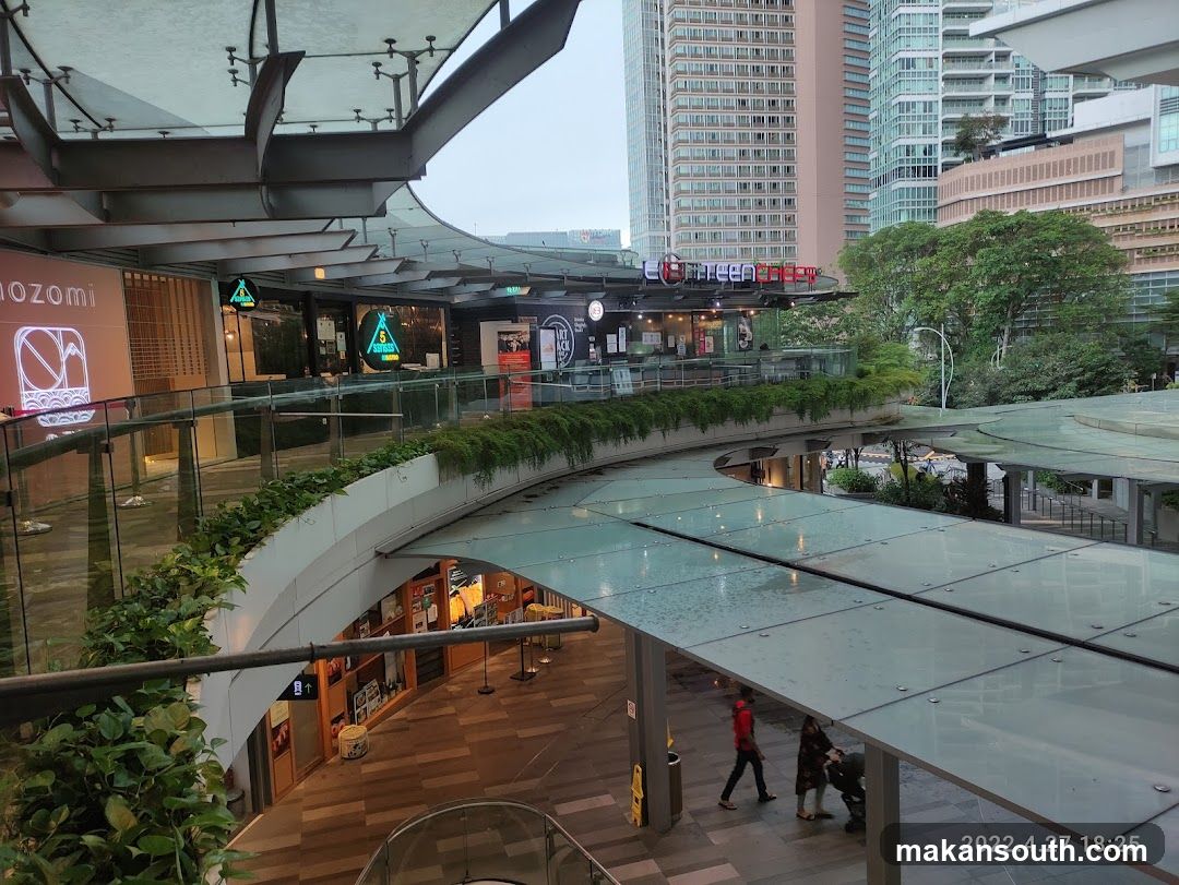 Urban Shopping Complex Interior