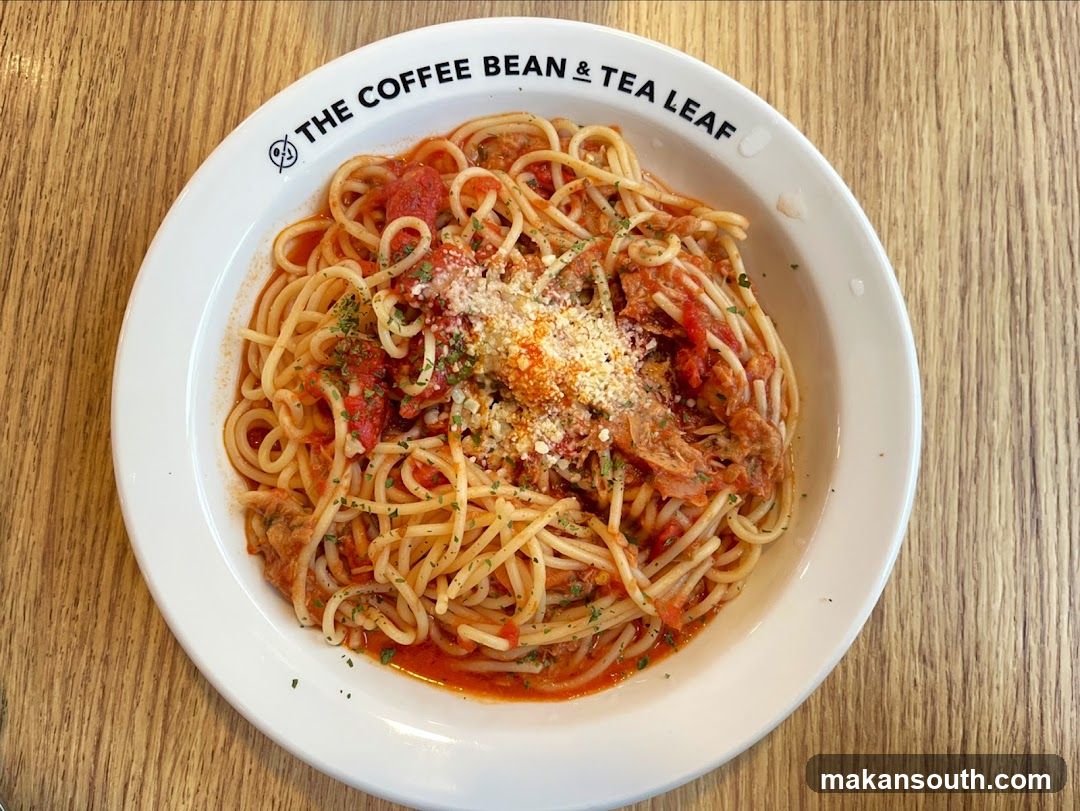 Spaghetti with Tomato Sauce and Cheese