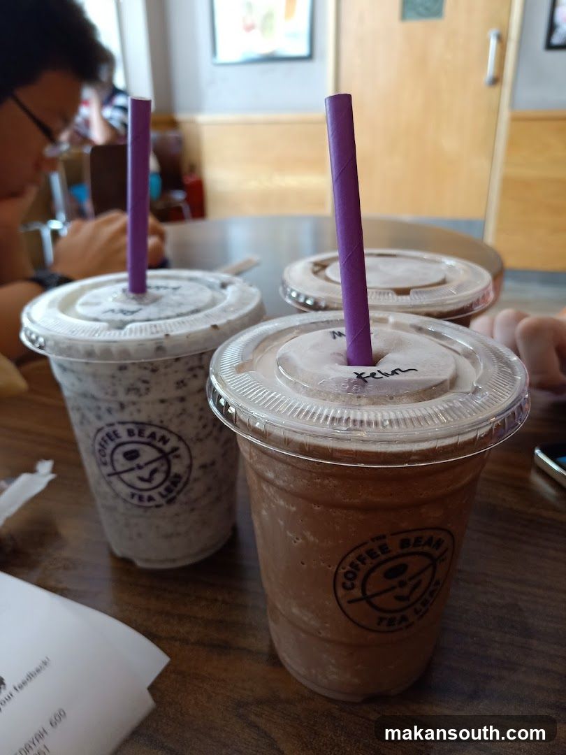 Coffee Shop Interior with Drinks