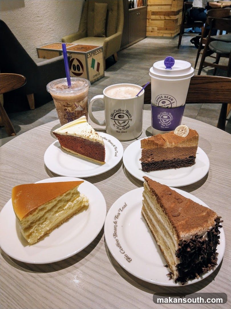 Coffee and Cake Spread