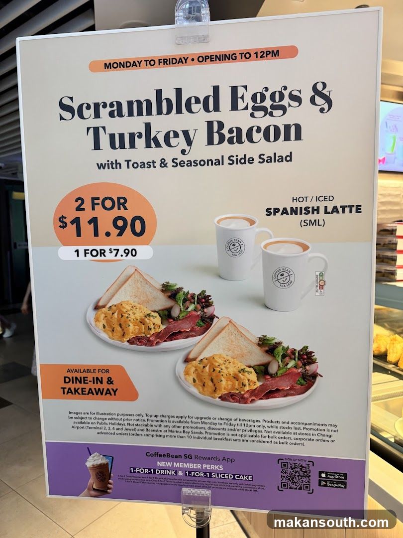 Scrambled Eggs & Turkey Bacon Ad