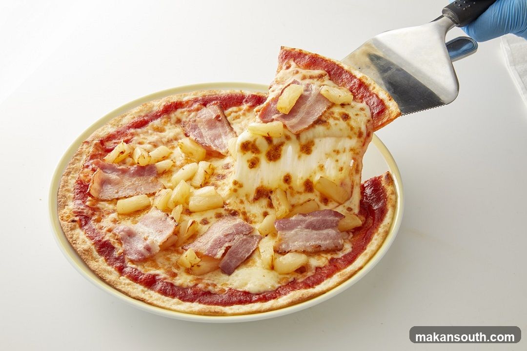 Ham and Pineapple Pizza