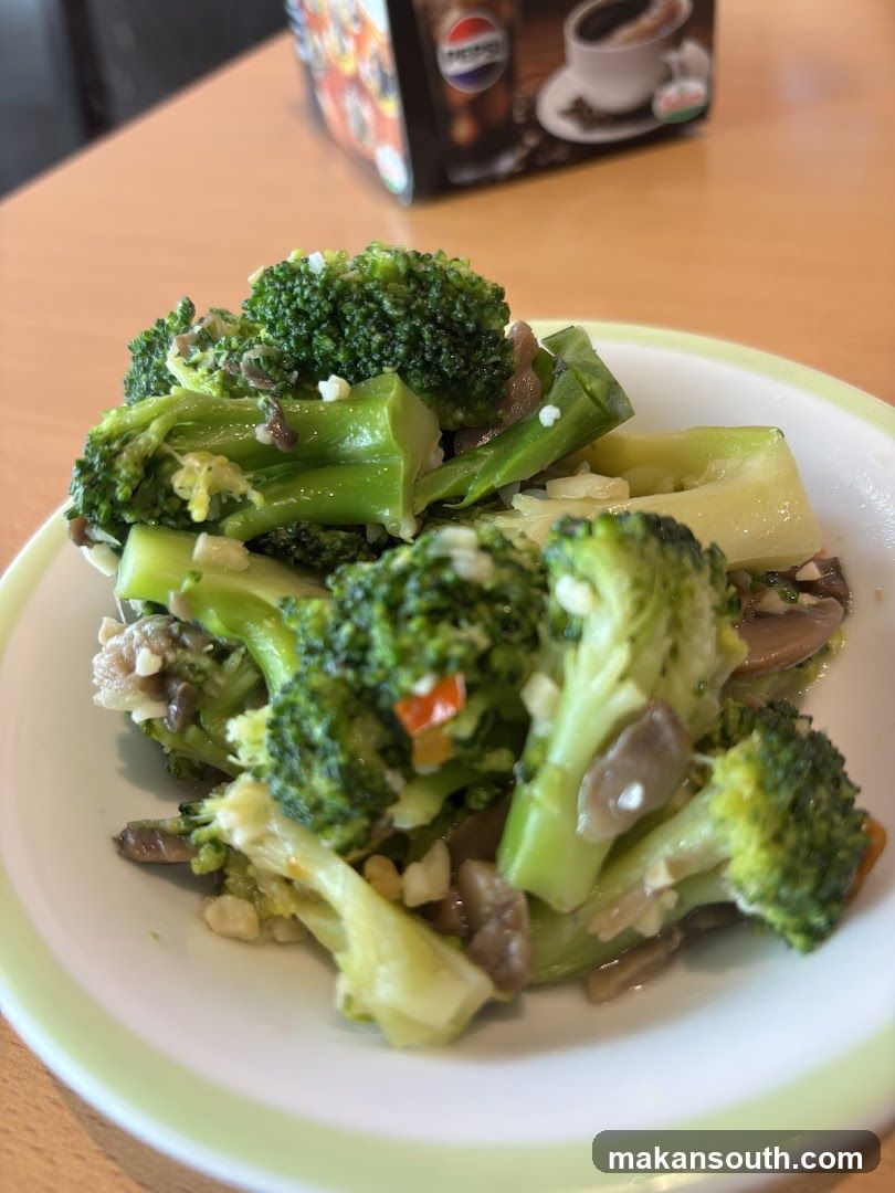 Broccoli and Mushroom Stir Fry