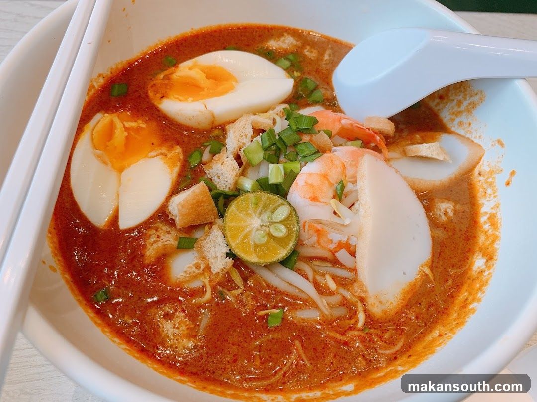 Lemongrass Noodle Soup with Halal Chicken