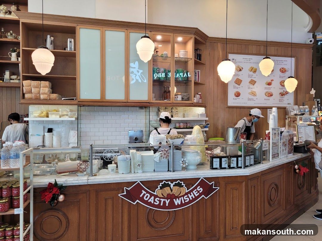 Toasty Wishes Counter Interior