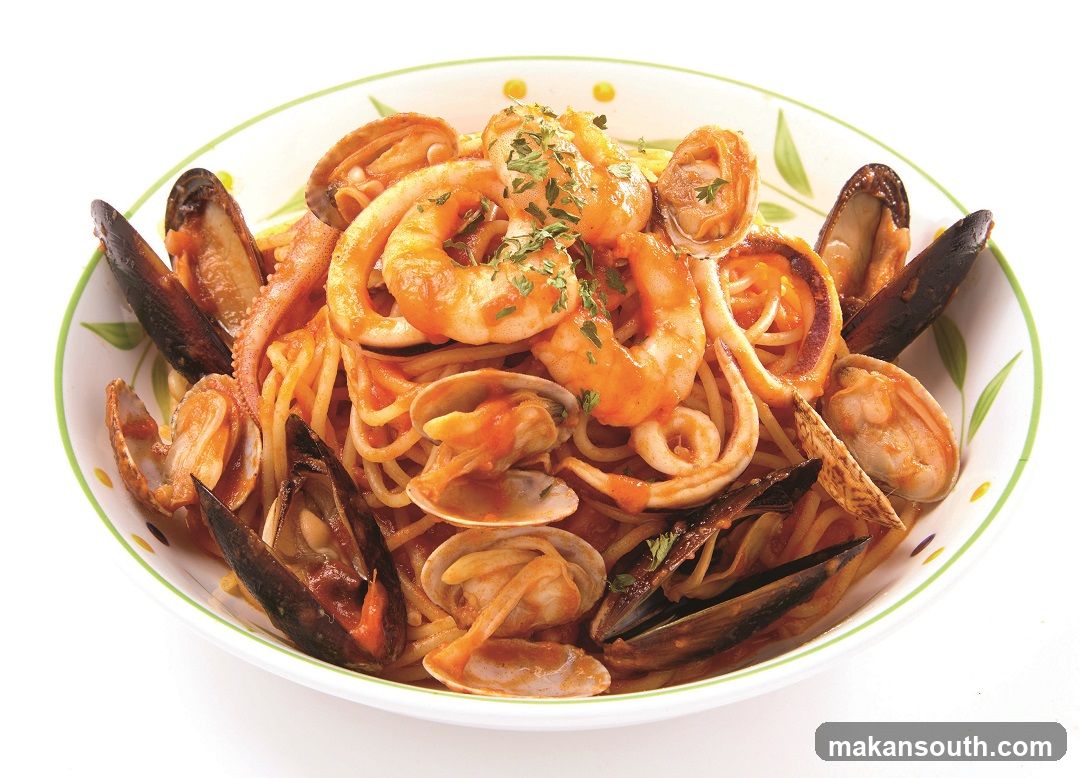 Seafood Pasta Dish