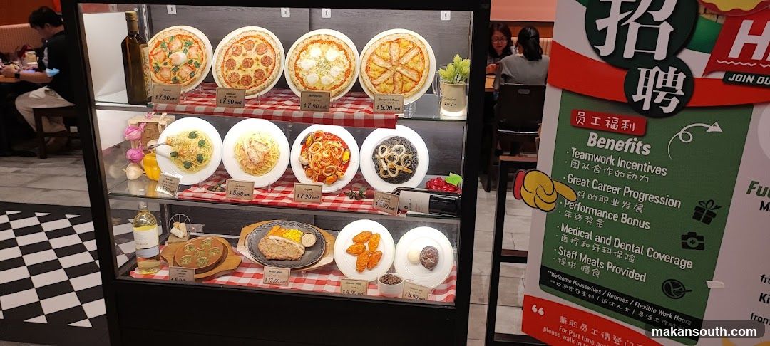 Food Display and Recruitment Poster