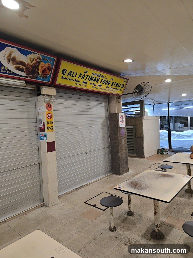 Food Stall Interior View