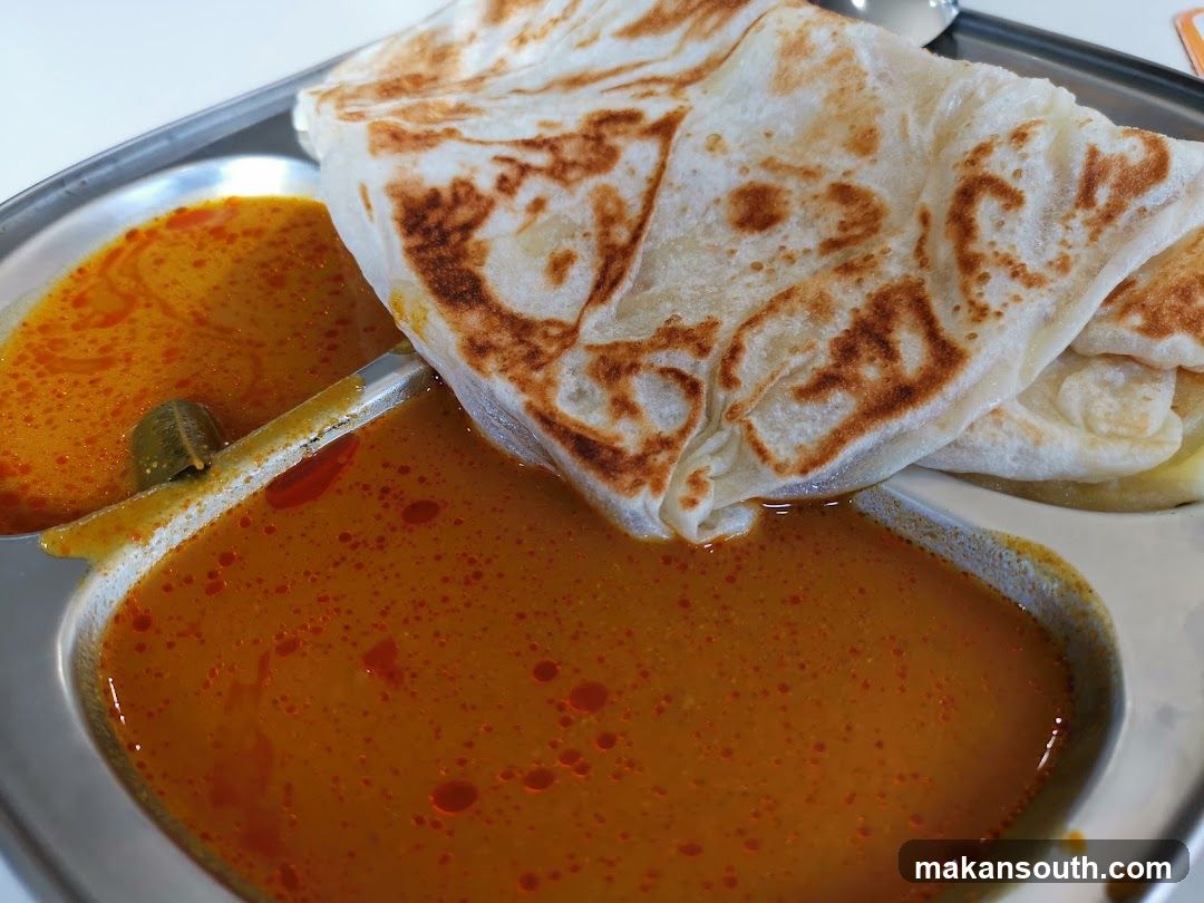 Laksa with Roti Canai