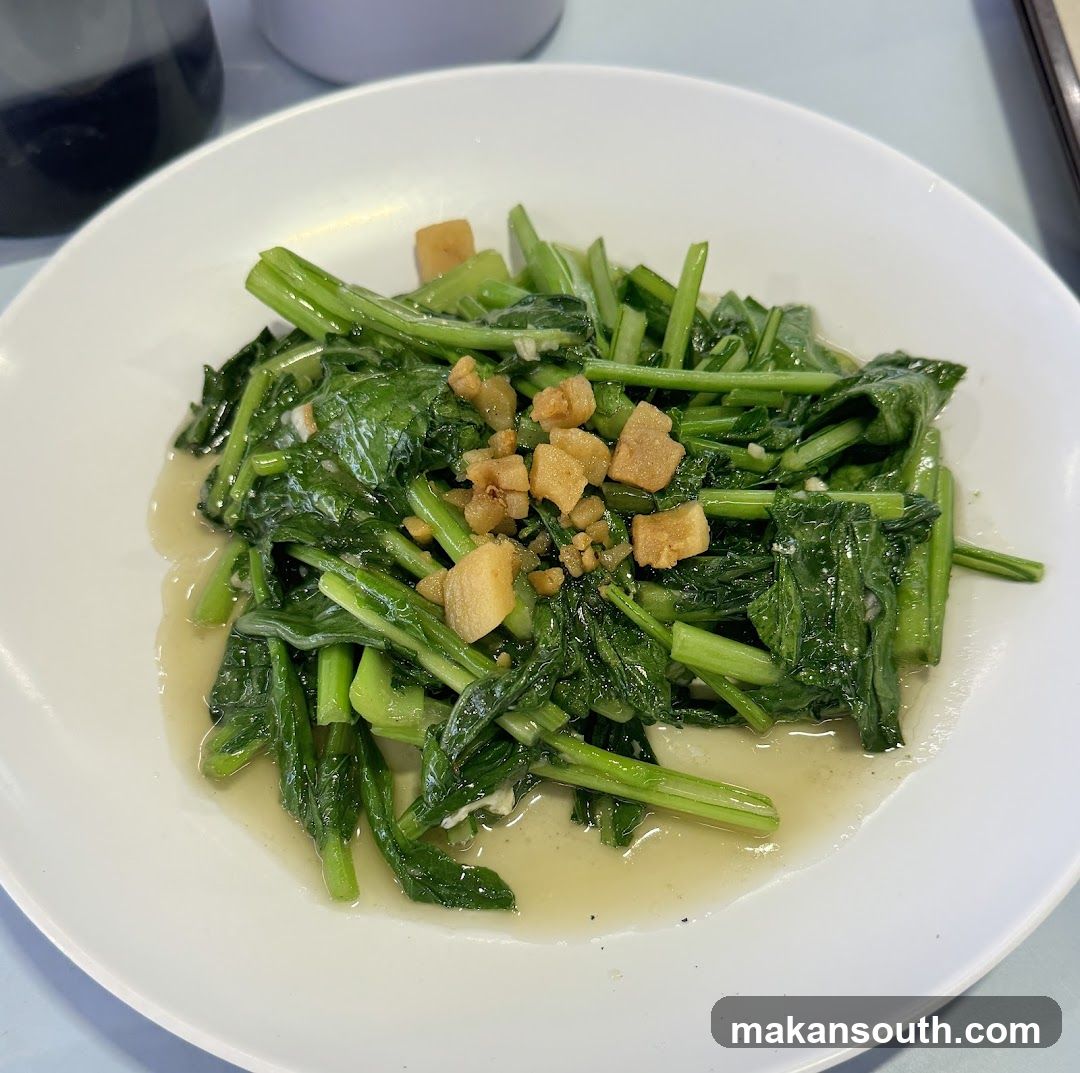 Stir-fried Greens with Garlic