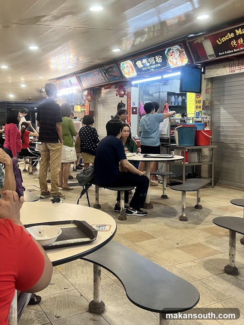 Food Court Interior Scene
