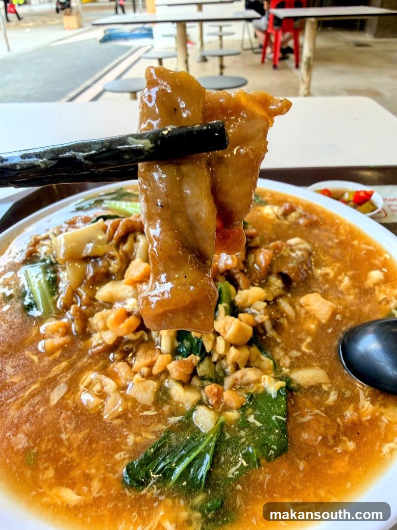 Noodle Soup with Chopsticks