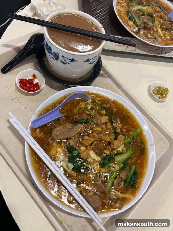 Noodle Meal with Side Dishes