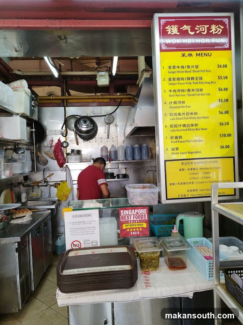 Food Stall Interior