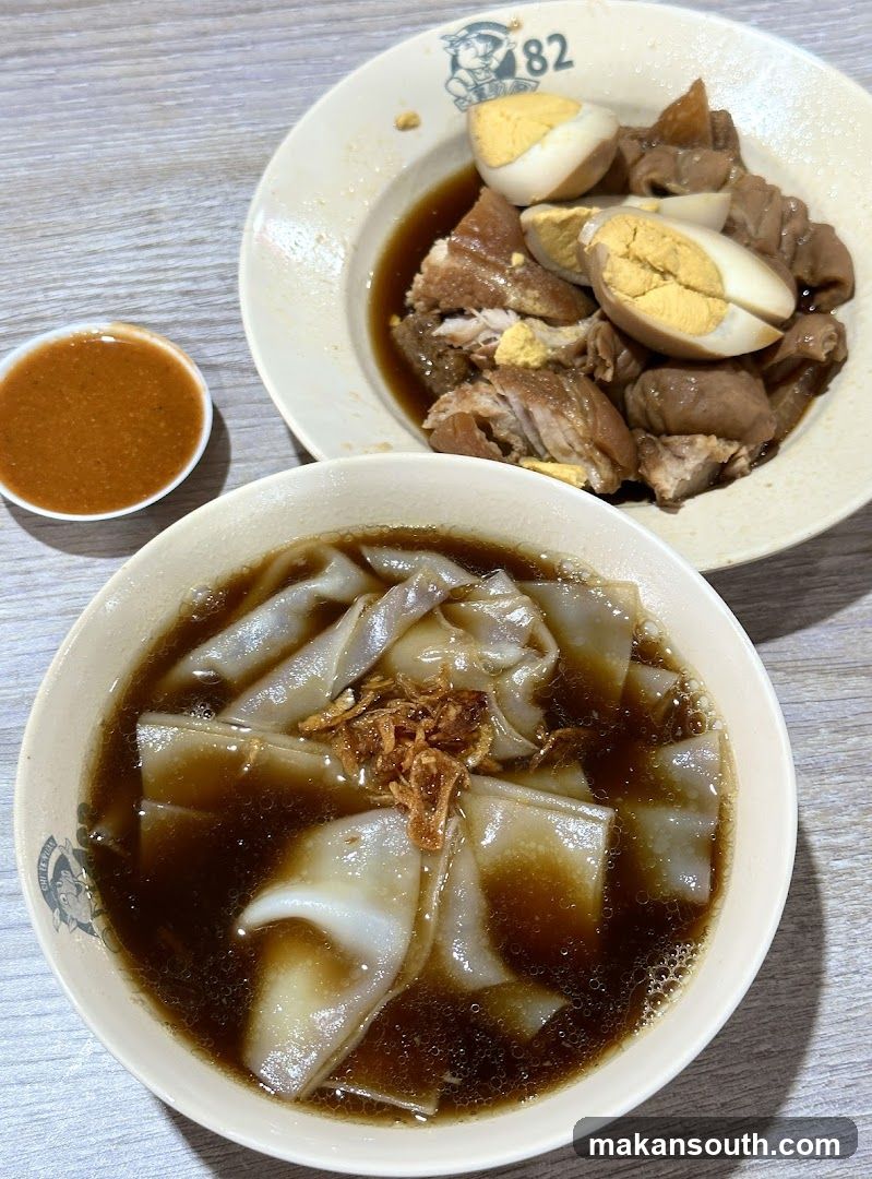 Noodle and Meat Dish with Sauce