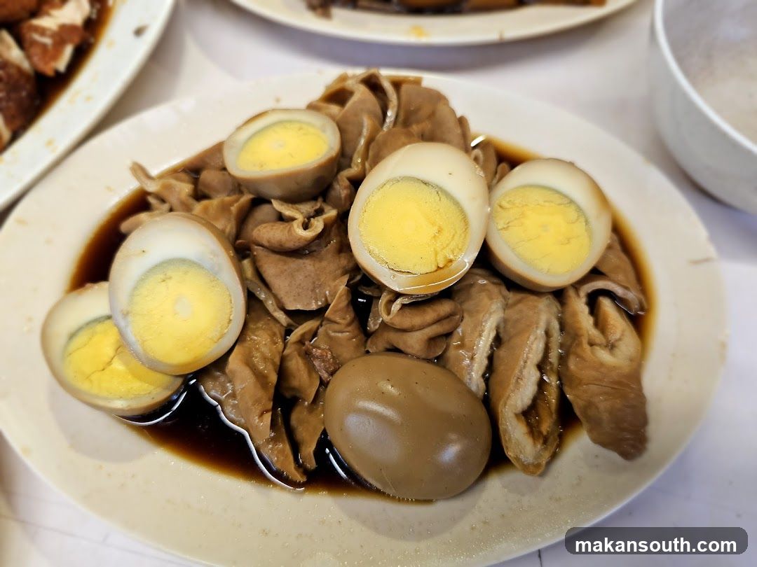 Braised Pork Offal and Boiled Eggs
