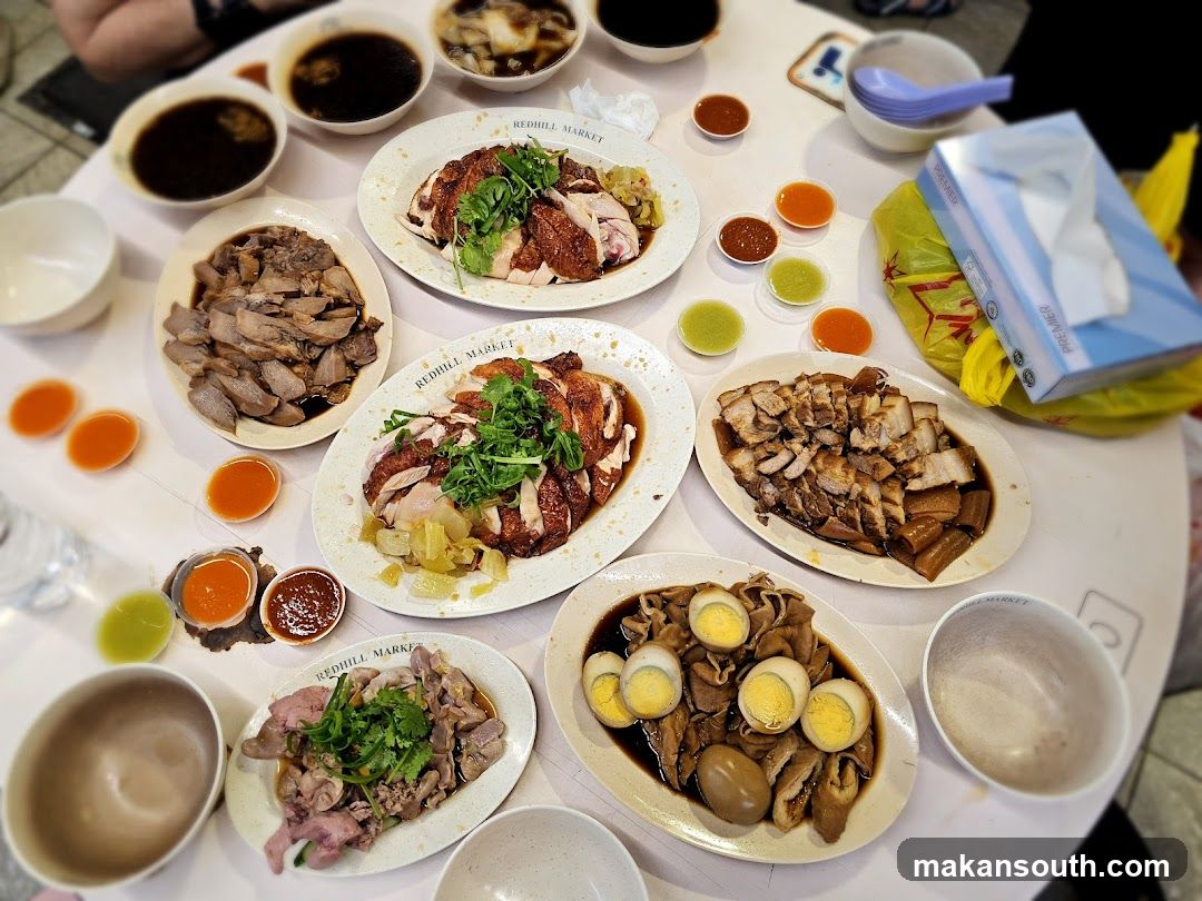 Hawker Table Spread