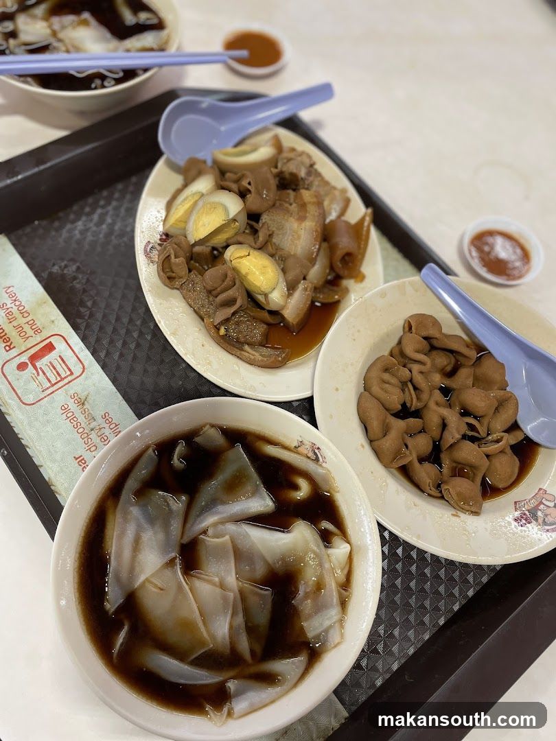 Noodle and Offal Dish Tray