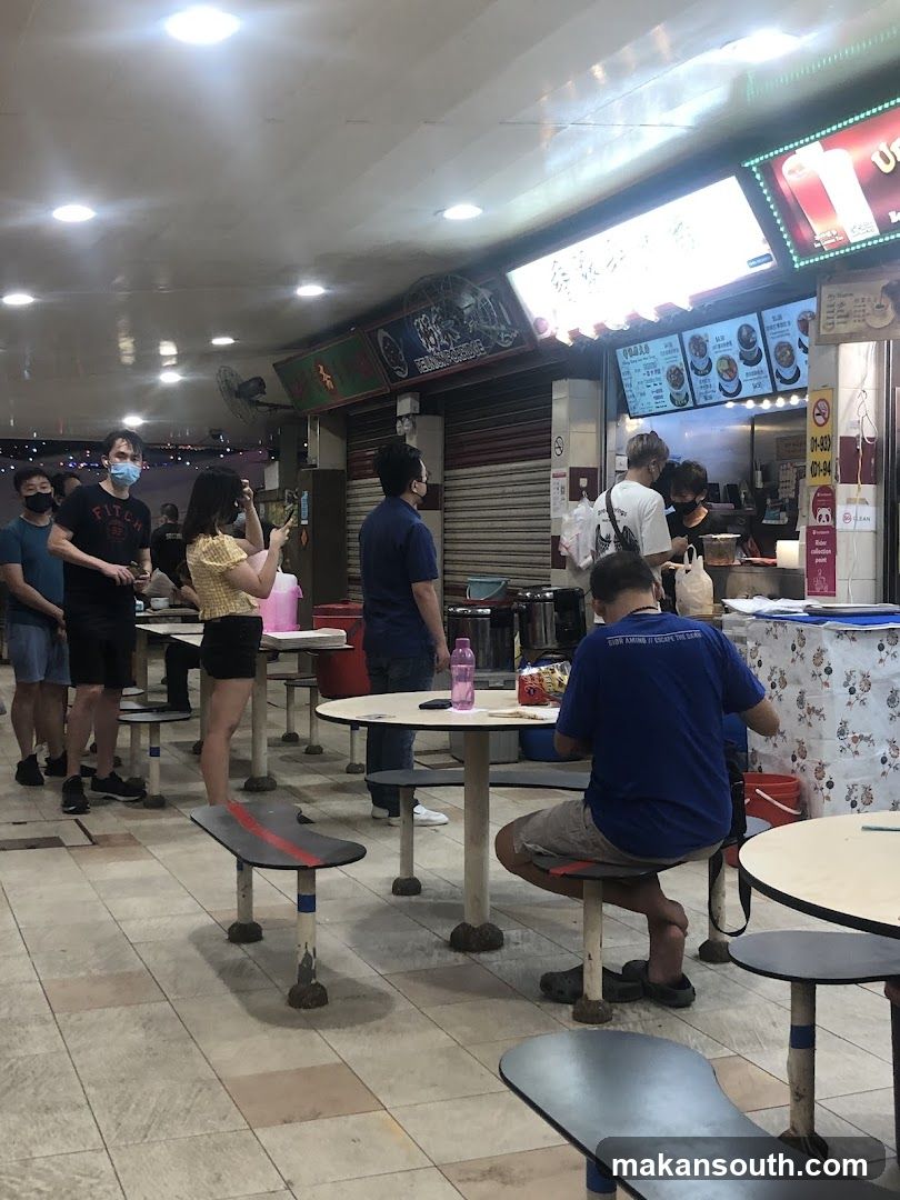 Food Court Interior Scene