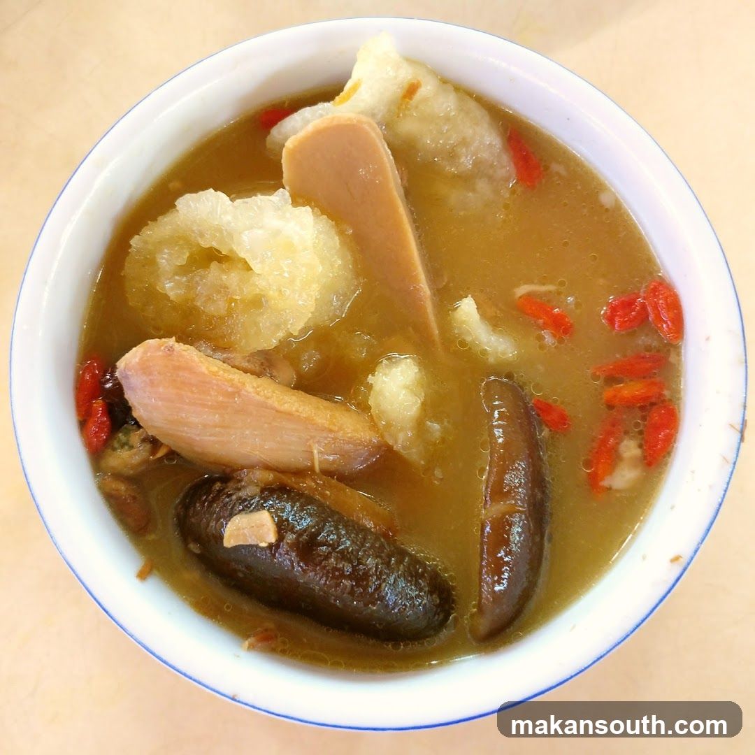 Soup Bowl with Ingredients