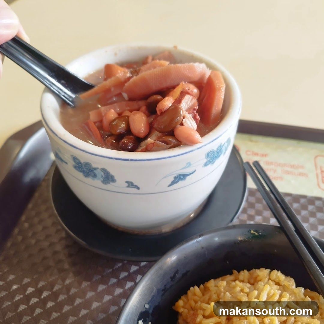 Bowl of Red Bean Soup with Rice
