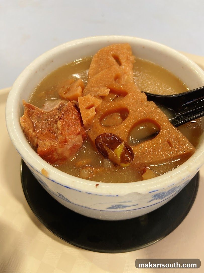 Lotus Root Soup with Meat