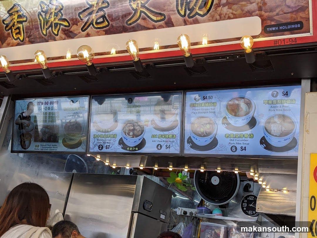 Food Stall Interior View