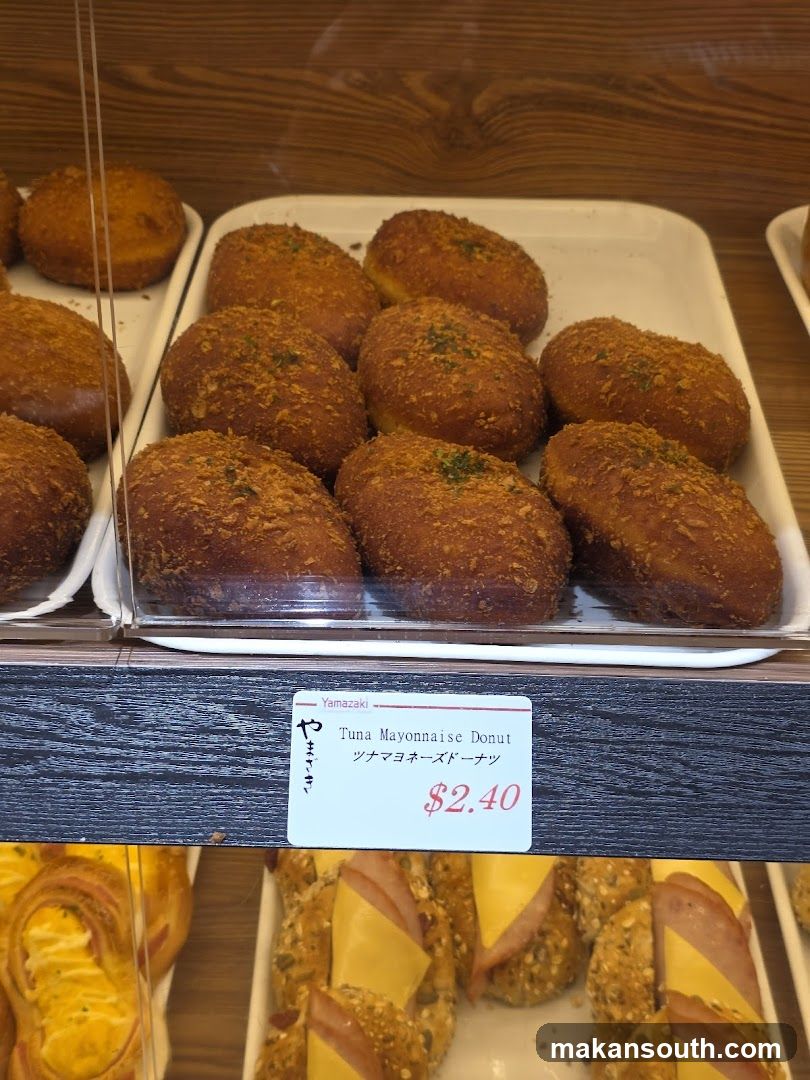 Tuna Mayonnaise Donut Display