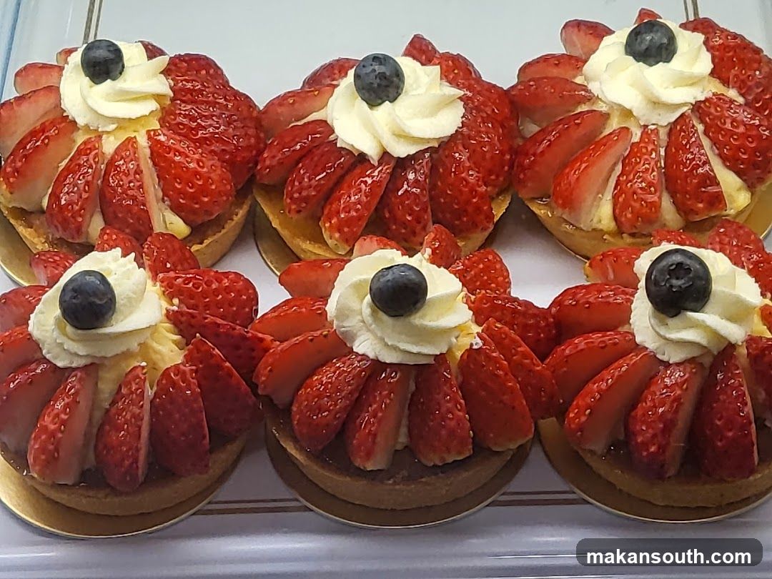 Strawberry Tarts Display