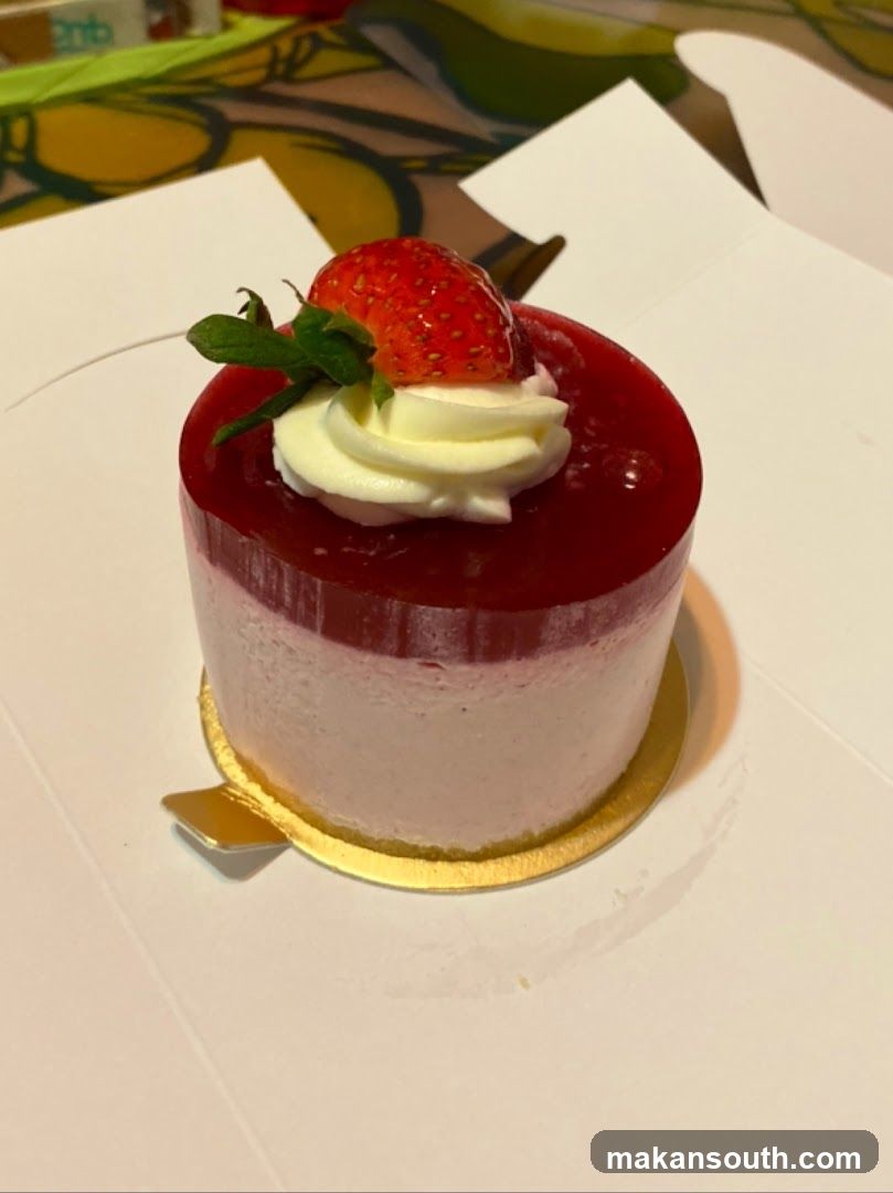 Strawberry Dessert Cake