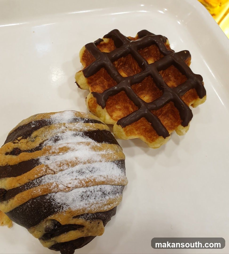 Almond Muffins Display
