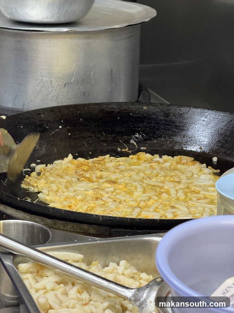 Cooking Wok with Fried Rice