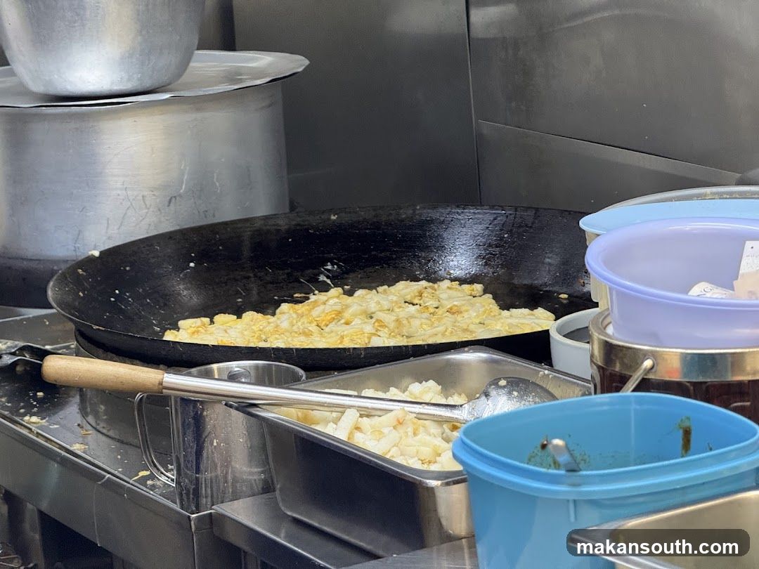 Wok Cooking Scene