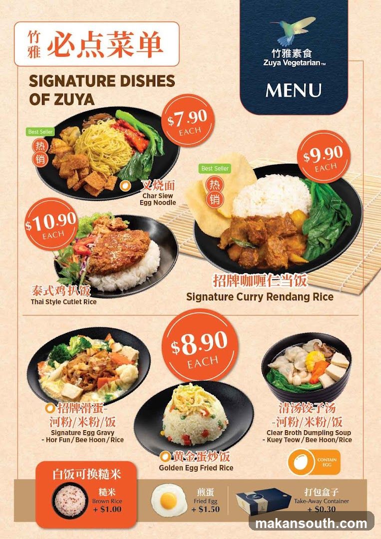 Zuya Vegetarian Tiong Bahru Plaza