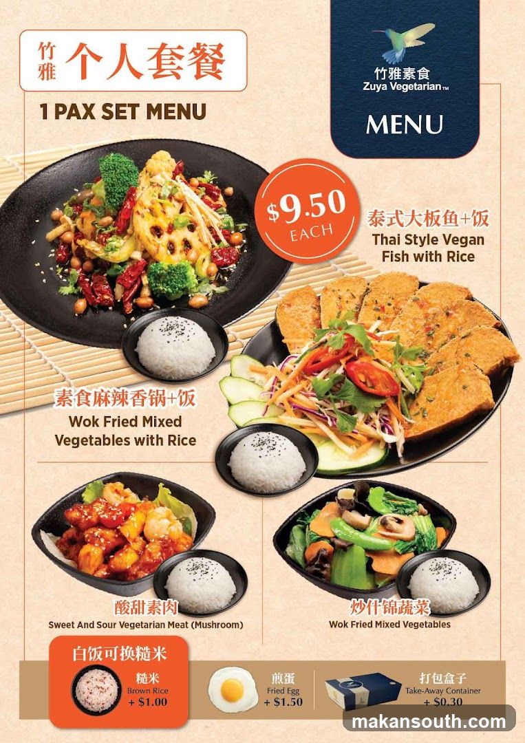 Zuya Vegetarian Tiong Bahru Plaza