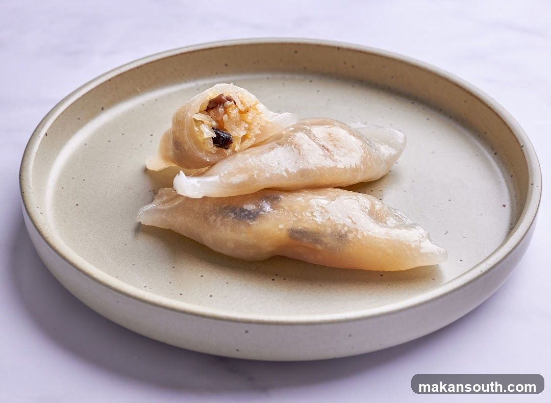 Dumplings on a Plate