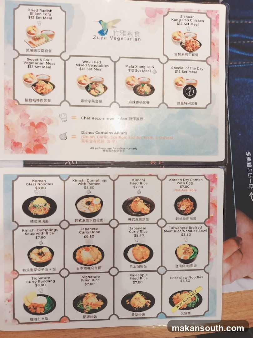 Zuya Vegetarian Tiong Bahru Plaza