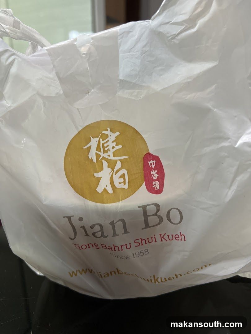 Jian Bo Tiong Bahru Shui Kueh bag
