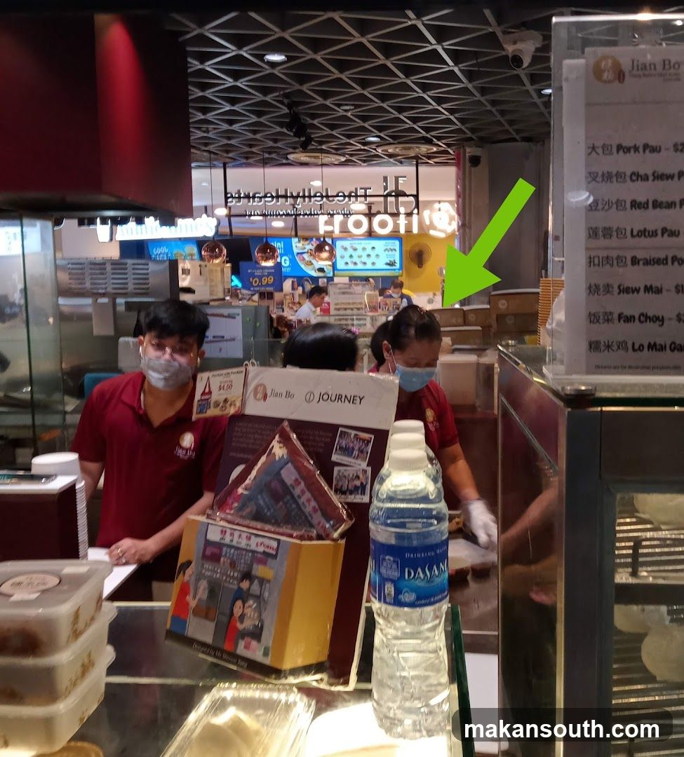 Jian Bo Roast Chicken Counter