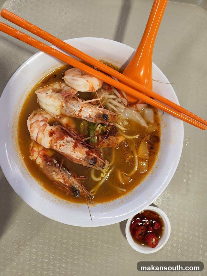 Shrimp Noodle Soup Bowl