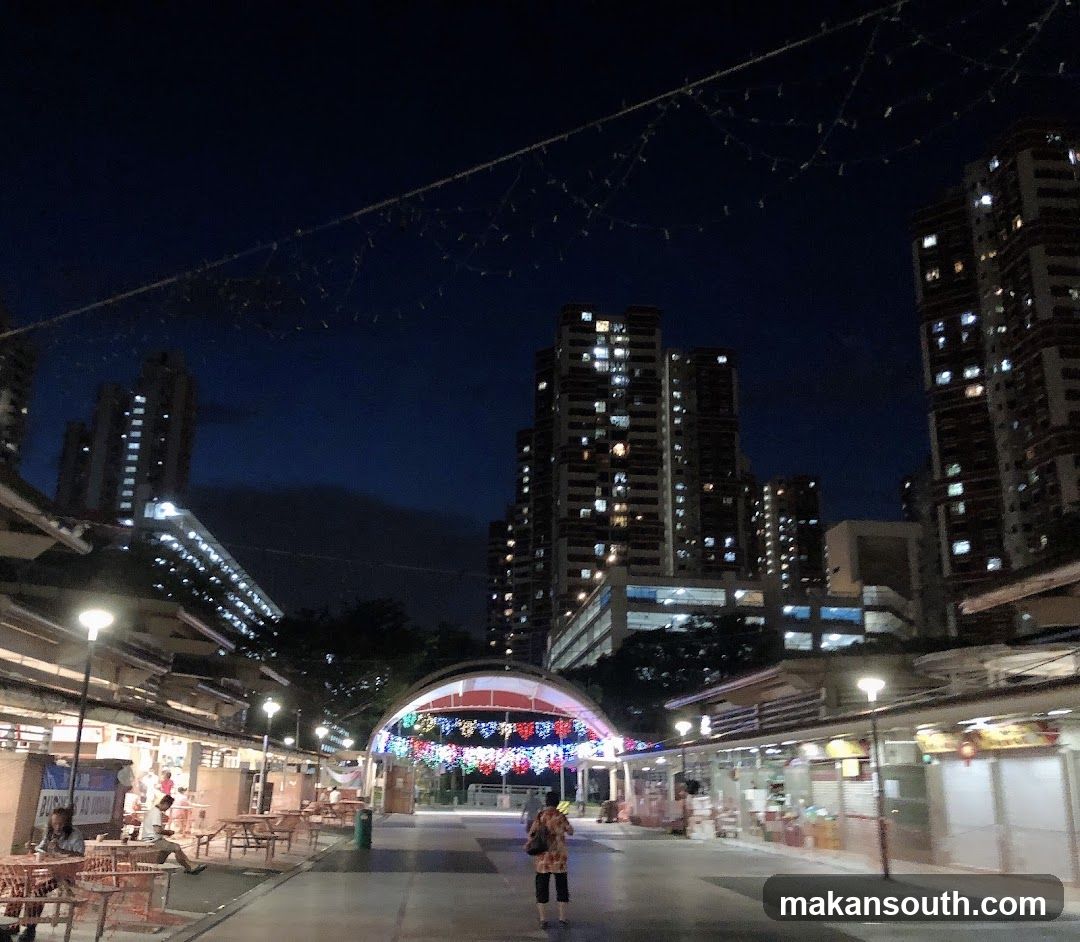 Night Market Street Scene