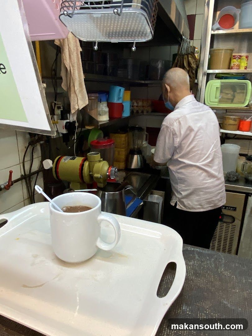 Kitchen Interior with Coffee Cup