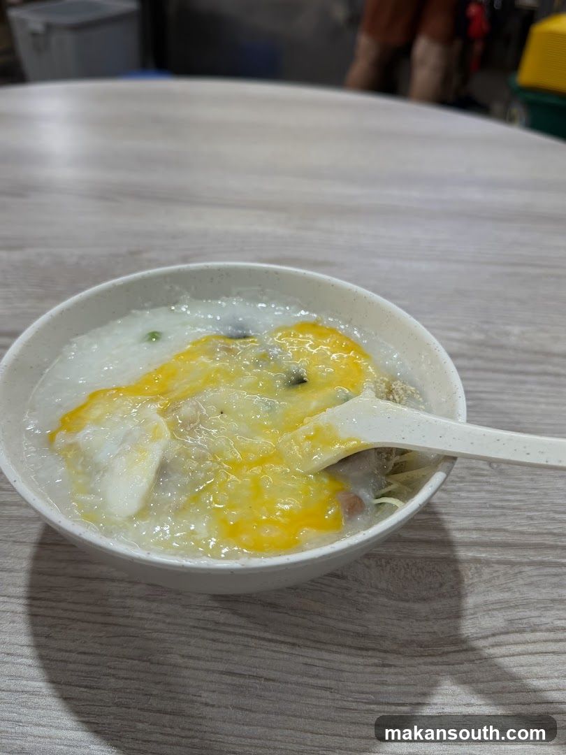 Bowl of Congee with Egg