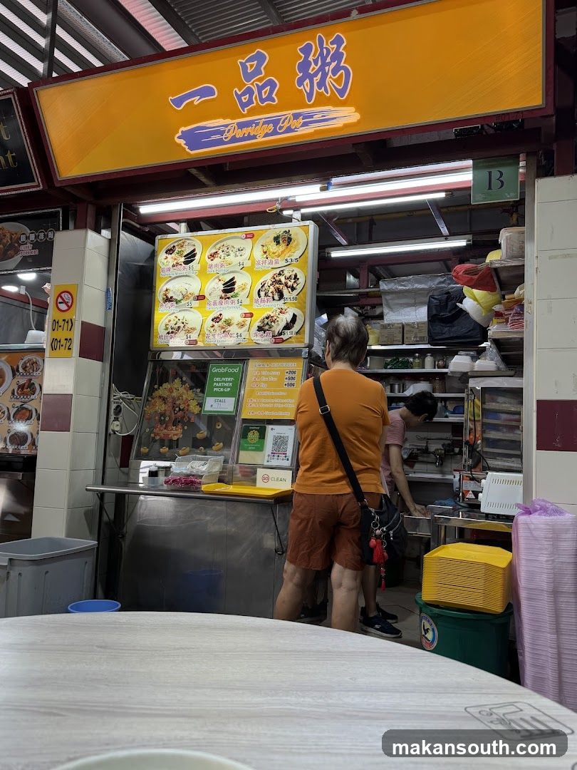 Food Stall Interior View