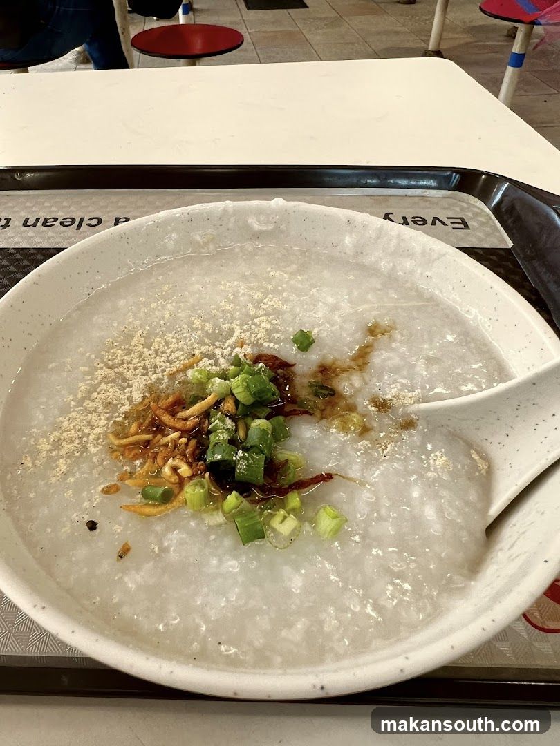 Congee Bowl with Toppings