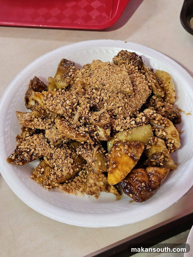 Sesame Noodles with Crispy Toppings